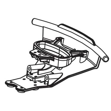 Imagem de Front Bumper Support Spare Part for 1:14 RC Car (NO.X09-1031)