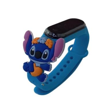 Imagem de Relógio Infantil Menina Feminino Angel Stitch A prova Da Água - oem, s