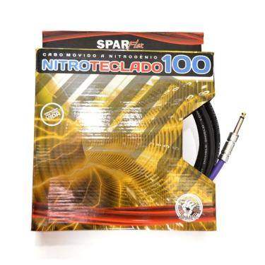 Imagem de Cabo Teclado Sparflex Nitro 100 Plug 90 5 Metros Preto...