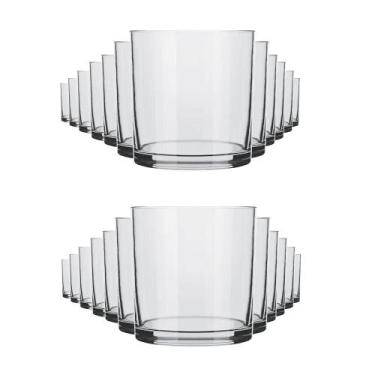 Imagem de Jogo 6 Copos Rocks Cylinder 320 ml Nadir Figueiredo