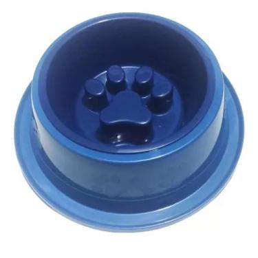Imagem de Comedouro Para Regime Cães e Gatos - Sem Marca, Azul