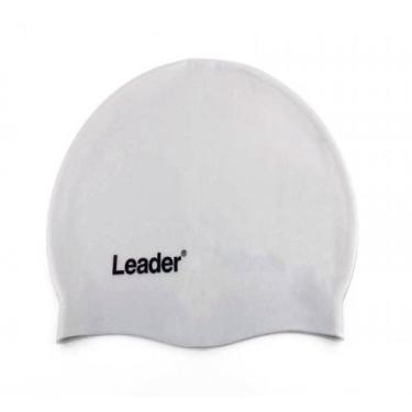 Imagem de Touca para Natação em Silicone Prata - Leader, Prata, Único