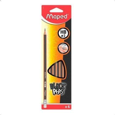 Imagem de Lapis Grafite Blackpeps x6 - Maped
