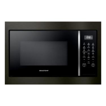 Imagem de Microondas Black Inox 32 Litros 1400W Brastemp Bm146Apbna