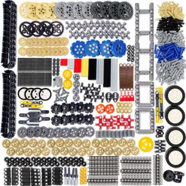 Imagem de Conjunto de blocos de construção ASTEM 836PCS Technic Parts com acessó