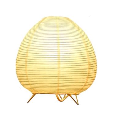 Imagem de Candeeiro de mesa de cabeceira, papel e cromado, decoração de quarto, lanterna, festival, mesa de cabeceira, candeeiro de mesa, cômoda, sala de estar, sala de crianças, dormitório de faculdade, café