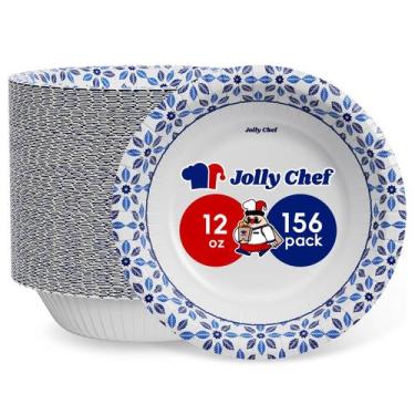 Imagem de Taças de papel JOLLY CHEF 350 ml, 15,6 unidades, à prova de imersão, d