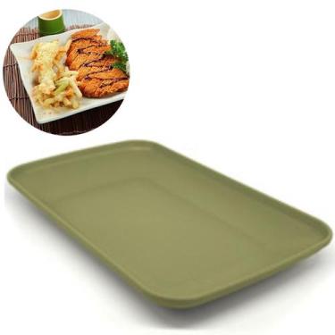 Imagem de Travessa De Bambu E Pp Orgânico Design Sustentável - Ad Importação