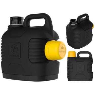 Imagem de Garrafão Térmico 5 Litros Mantém Gelado Quente Preto E Amarelo Trilha Camping Superterm...