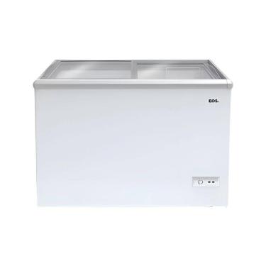 Imagem de Freezer Expositor Horizontal Dupla Ação 120 Litros Eco Gelo Tampa de Vidro Eeh120xx 127v - Eos