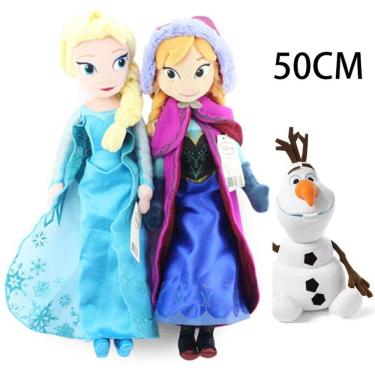 Imagem de Boneca de pelúcia Disney Frozen Stuffed Princess Combo Aisha Anna