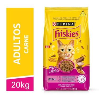 Imagem de Ração FRISKIES gatos adultos Mix de Carne 20kg