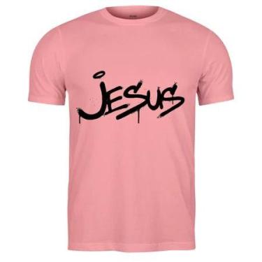 Imagem de Camiseta Unissex Estampa Leão De Judá Jesus Camisa Gospel Evangélica -