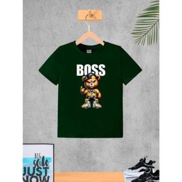 Imagem de Camiseta Infantil Menino Roupa Criança Masculino Verão - Loja Dinka, 4