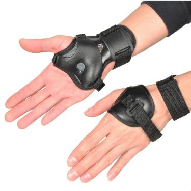 Imagem de Kit Proteção Patins e Skate Winmax - Joelheiras Cotoveleiras e Protetores para o Pulso - Preto - WME05718 - Ahead Sports