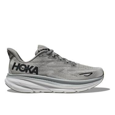 Imagem de HOKA Clifton 9 Tênis de corrida masculino Performance Road, Harbor Mist/Preto, 38