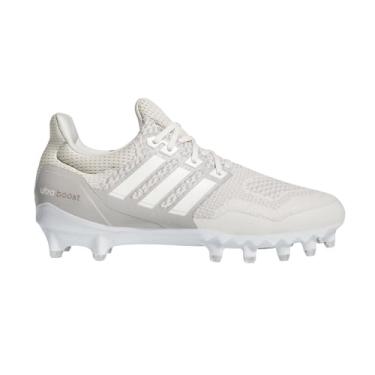 Imagem de adidas Tênis masculino Ultraboost American Football Cleats, Talco/branco giz, granito transparente, 45