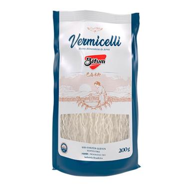 Imagem de Macarrão Oriental de Arroz Bifum Vermicelli Sem Glúten 200g
