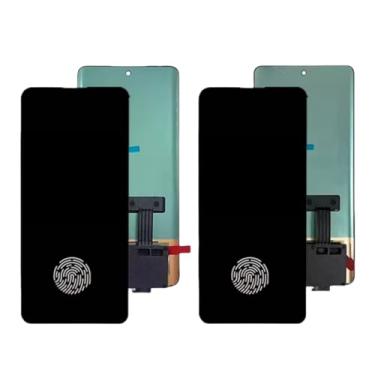 Imagem de Tela LCD sensível ao toque Motorola Edge 40 Neo XT2307-1 com impressão digital para Moto Edge40 XT2303-2 sem moldura (Edge 40 Neo)