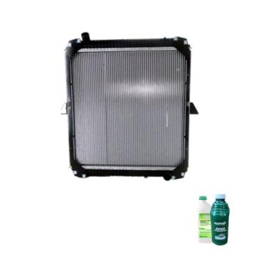 Imagem de Kit Radiador MB 1620 06/13 OM906 + Aditivo Verde MWM + Água Desmineralizada 1L