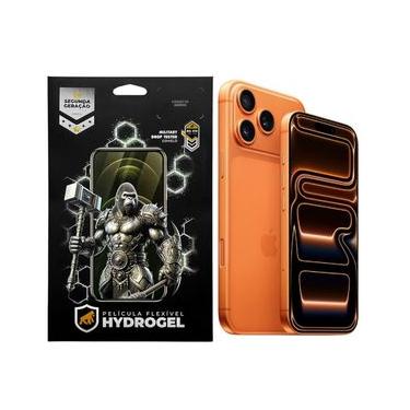 Imagem de Kit Película Hydrogel HD Frontal + Traseira para iPhone 17 Pro - Proteção Completa - Gshield