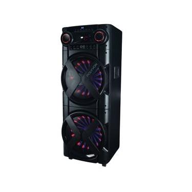Imagem de Torre Som Amplificada Polyvox Tws Torre Bivolt 2 Woofer 12 Xt-2000t