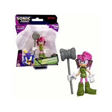 Imagem de Boneco Colecionável 6,5cm Sonic Prime - Thorn Rose