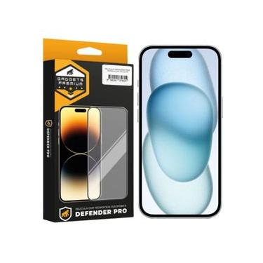 Imagem de Película para iPhone 15 Plus - Defender Pro - Preta - Gshield