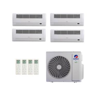 Imagem de Ar-Condicionado Multi Split Inverter R-32 Gree 48.000 (2x Evap Cassete 1 Via 12.000 + 2x Evap Cassete 1 Via 18.000) Quente/Frio 220V