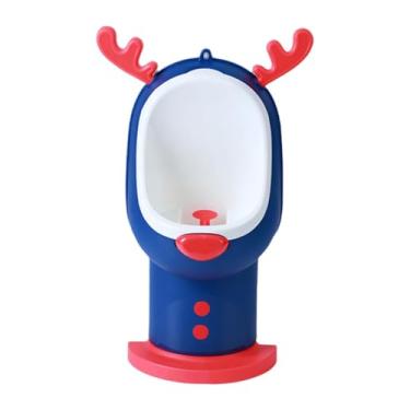 Imagem de Luwecf Protetor de Mictório Suspenso para Treinamento de Xixi, Altura Ajustável, Fácil de Limpar, Treinamento para Usar O Penico em Pé, Mictório para Treinam, Azul