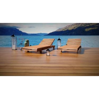 Imagem de Espreguiçadeira Em Madeira Maciça Verona