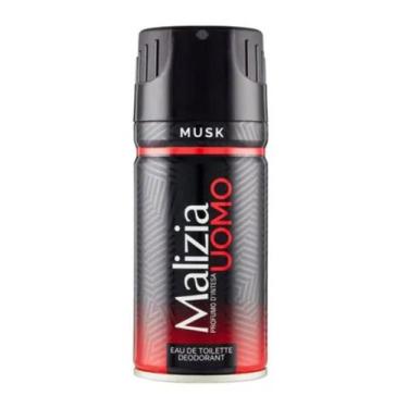 Imagem de Desodorante Malizia Uomo Musk Edt Masculino 150ml