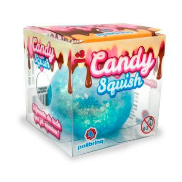 Imagem de Candy Squish Polibrinq 3+ Anos com Glitter Cores 1 Unidade
