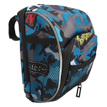 Imagem de KIMISS Bolsa para Guiador de Bicicleta - Bolsa Multifuncional à Prova d'água para Ciclismo para Veículos Elétricos, Bicicletas, Motocicletas, Triciclos e Carrinhos de bebê - Grande Capacidade Com