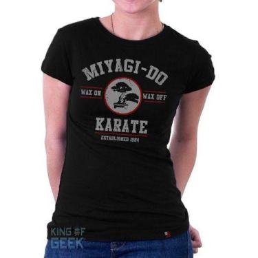 Imagem de Babylook Karatê Kid Mestre Miyagi Cobra Kai Filme Anos 80 - king of Ge