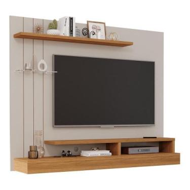 Imagem de Painel Suspenso Valência Plus para TV até 50 - Permóbili, Off White/Na