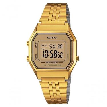 Imagem de Relógio Casio Vintage La680wga-9df Dourado Feminino