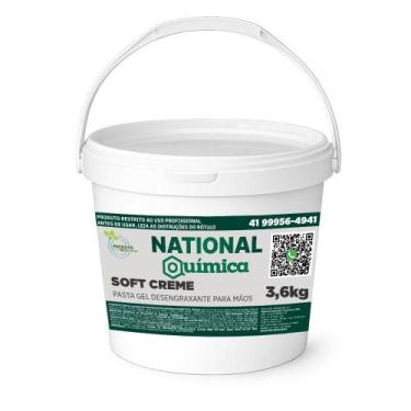Imagem de PASTA GEL DESENGRAXANTE PARA MÃOS 3.6kg - National Química