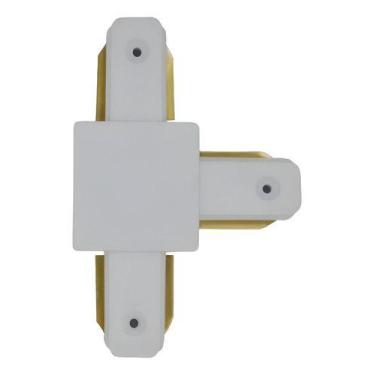 Imagem de Junção Para Trilho Eletrificado - Emenda Em T (180) - Bela Home, Branc