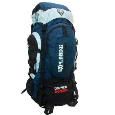 Imagem de Mochila Camping Viagem Acampamento 55 L MC5389 - Clio Style, Azul