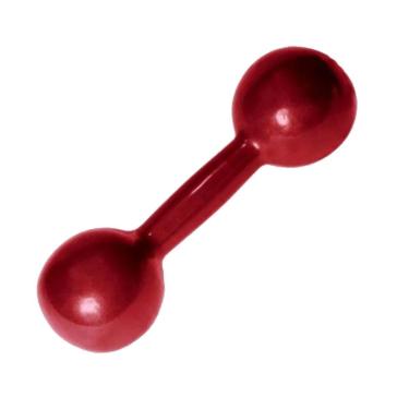 Imagem de Halter 9kg Emborrachado PVC-Unissex