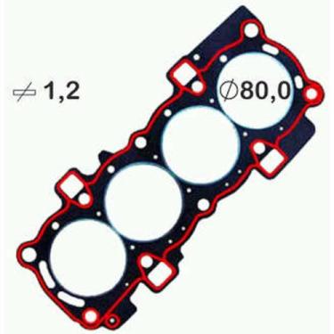 Imagem de Junta do cabeçote Ford Ka 2014 a 2020 BASTOS 131581PK