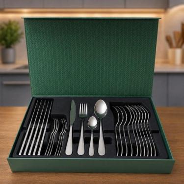 Imagem de Conjunto 24 Talheres Prime Inox - FRATELLI
