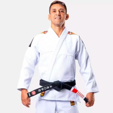 Imagem de Kimono Jiu Jitsu Atama Ultra Light Sunset Branco Unissex