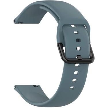 Imagem de Pulseira 20mm Silicone Vip Compatível com Relógio Smartwatch - Poolsy,
