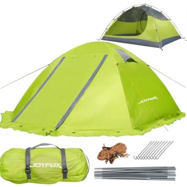Imagem de JOYFOX Barraca de Camping 3 Pessoas RAINFLY Alumínio Ultralight Upf 50 Coluna D'água de 3000mm (Verde Claro, 3 Pessoas)