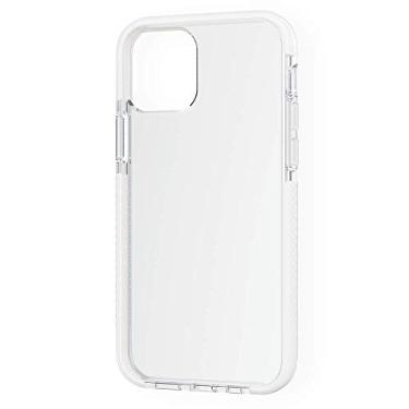 Imagem de Bodyguardz Ace Pro, capa resistente a impactos compatível com o iPhone 12 Pro Max (transparente/branco)
