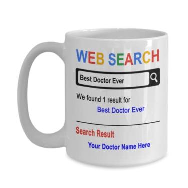 Imagem de Caneca médica personalizada, melhor doutor de todas, caneca de médico personalizada, presentes de médico, presente para médico, presente de agradecimento médico, médico, caneca de nome personalizado, presente de agradecimento médico