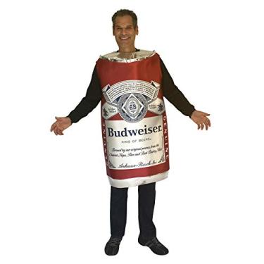 Imagem de Rasta Imposta Budweiser Vintage Beer Can Costume Unisex design fits Men Women 21+ of age