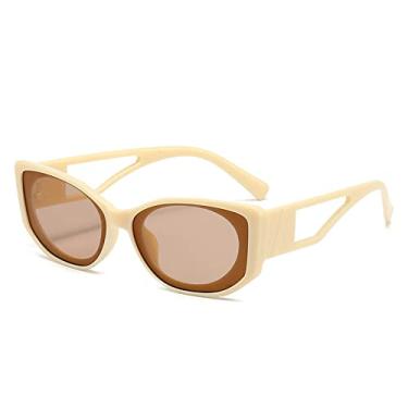 Imagem de Óculos de sol de armação pequena tendência de pernas ocas, óculos de sol femininos de moda ao ar livre, maré anti-ultravioleta, óculos de sol de tiro de rua, 11, tamanho único